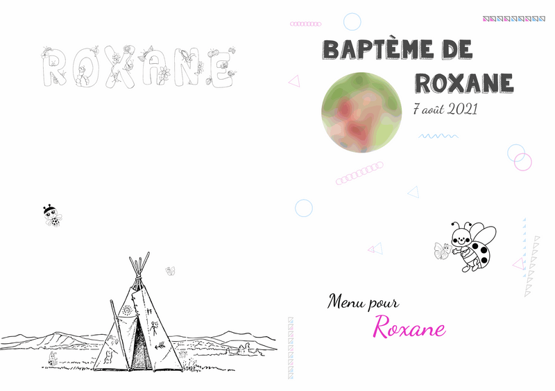 Faire-part pour une naissance